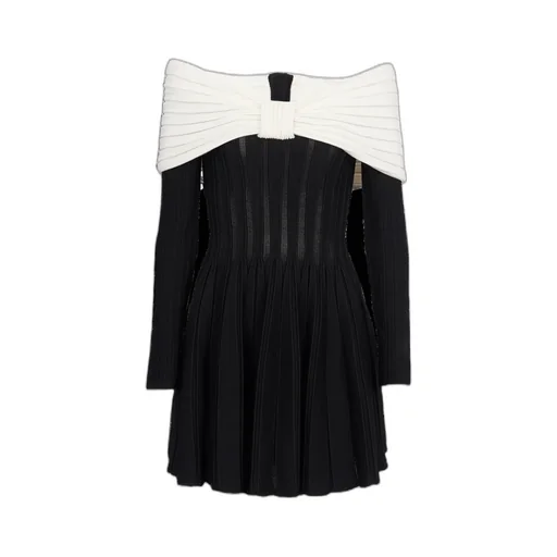 Off-The-Shoulder Skater Dress