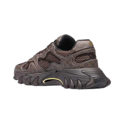 B-East Monogram-Print Panelled Sneakers