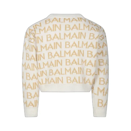 Logo-Intarsia Crewneck Jumper