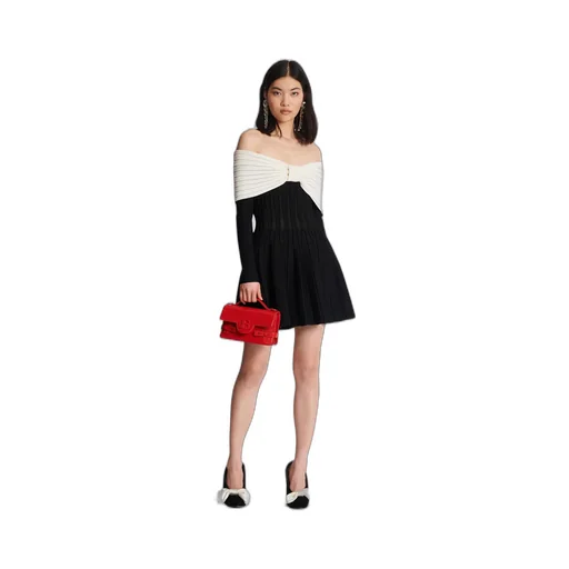 Off-The-Shoulder Skater Dress