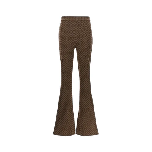 Mini Monogram Knit Trousers