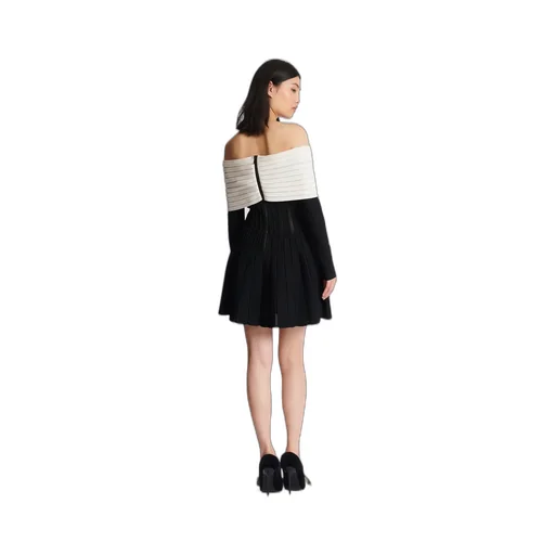 Off-The-Shoulder Skater Dress