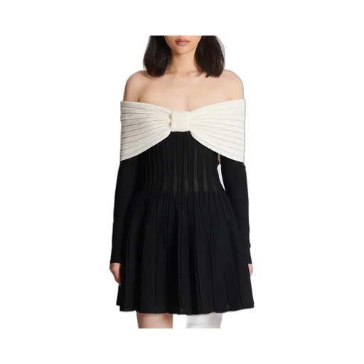 Off-The-Shoulder Skater Dress
