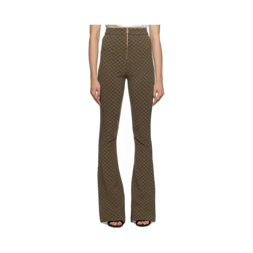Mini Monogram Knit Trousers