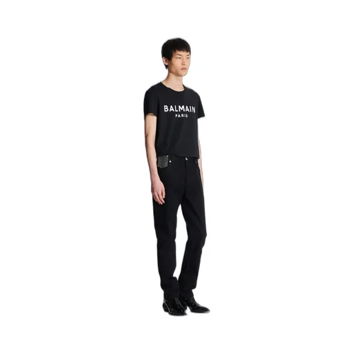Embellished Straight Leg Jeans