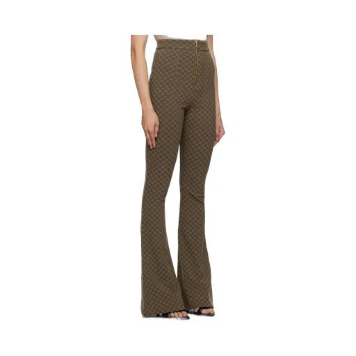 Mini Monogram Knit Trousers