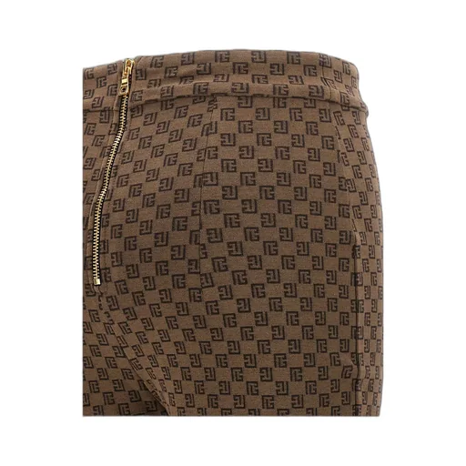 Mini Monogram Knit Trousers