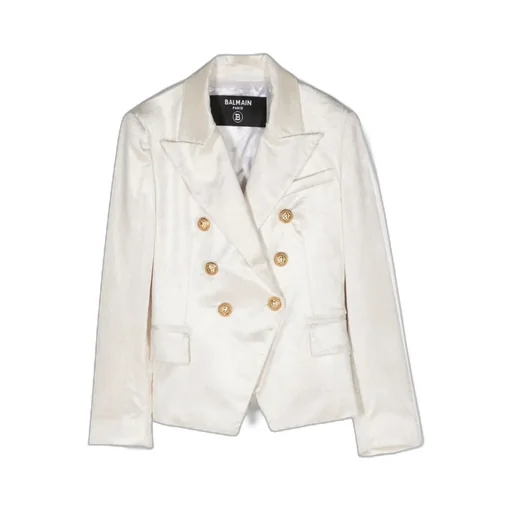 Double-Breasted Corduroy Blazer