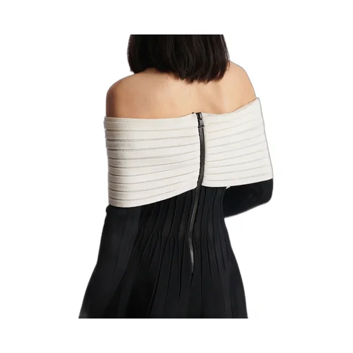 Off-The-Shoulder Skater Dress