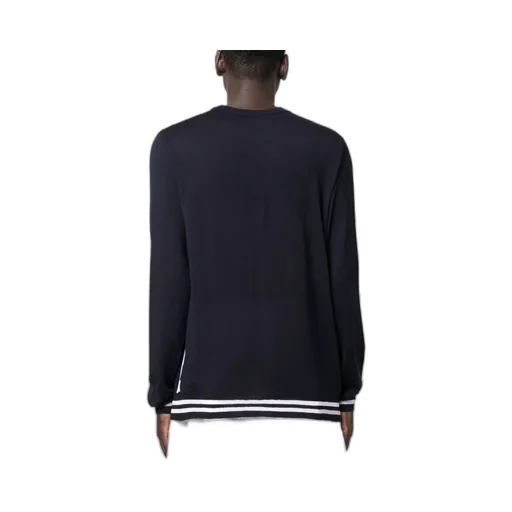 Monogram-Print Merino Wool Jumper