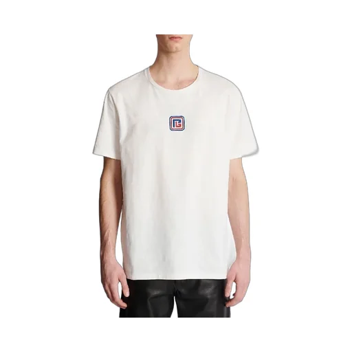 Logo Embroidered Short-Sleeved T-Shirt