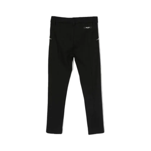 Zip-Detailed Straight-Leg Trousers