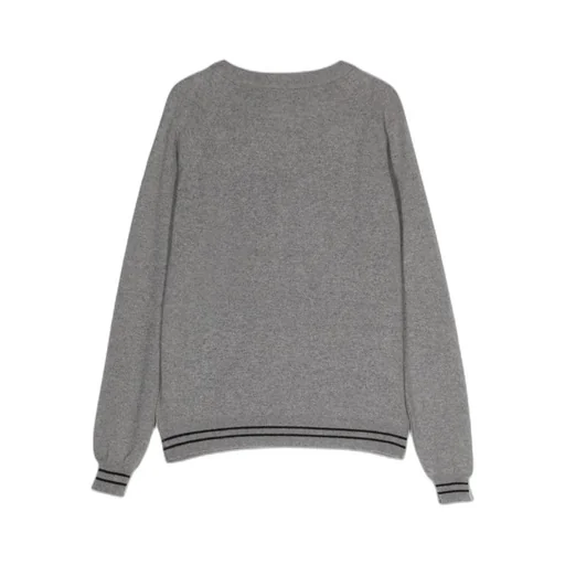 Intarsia-Knit Logo Jumper