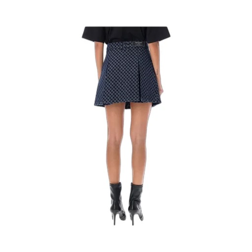 Monogram Printed Mini Skirt