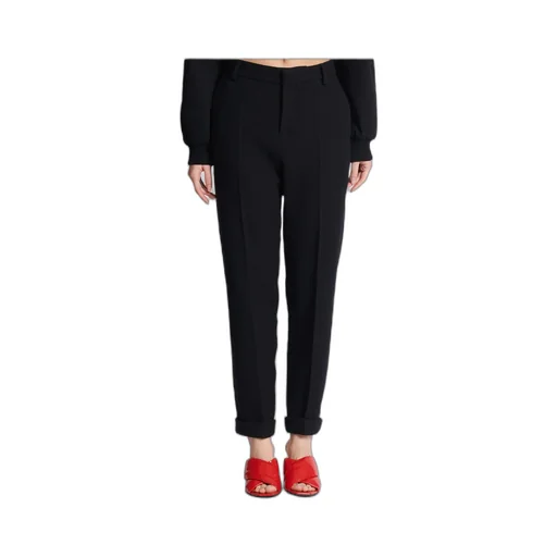 High-Rise Tapered Trousers
