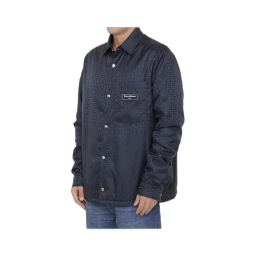 Logo Monogrammed Button-Up Shirt