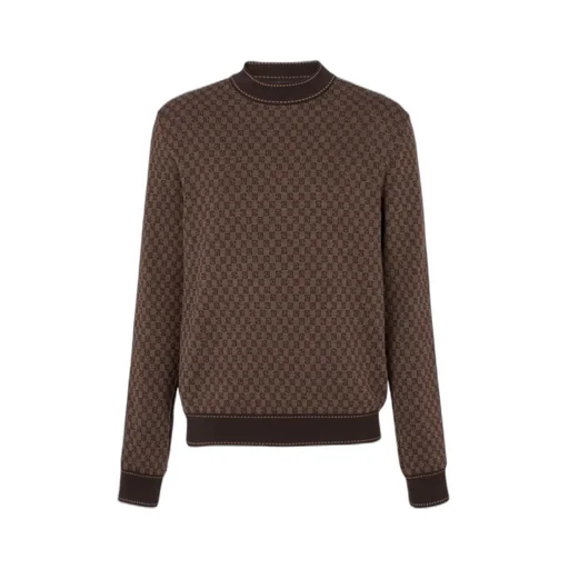 Long-Sleeved Mohair Sweater