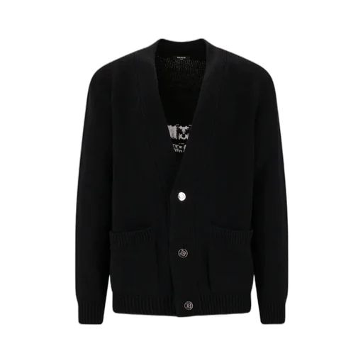 Logo Back Cardigan