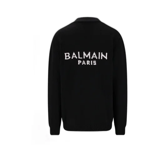 Logo Back Cardigan
