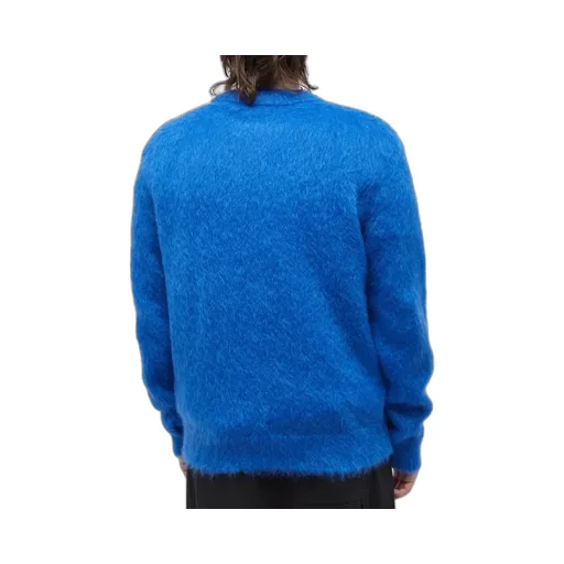 Retro Brushed Crewneck Jumper