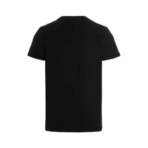 Flocked Logo Crewneck T-Shirt