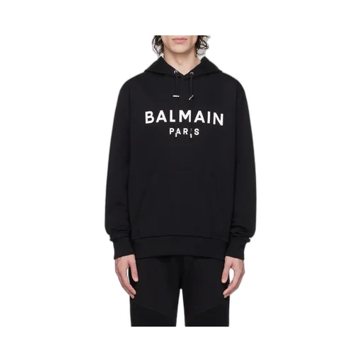 Logo Printed Drawstring Hoodie