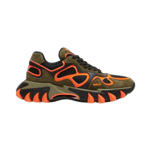 B-East Trainers In Leather And Mesh