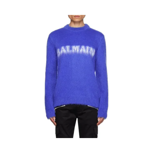 Retro Brushed Crewneck Jumper