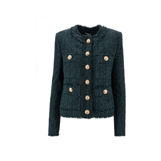 Cropped Tweed Jacket