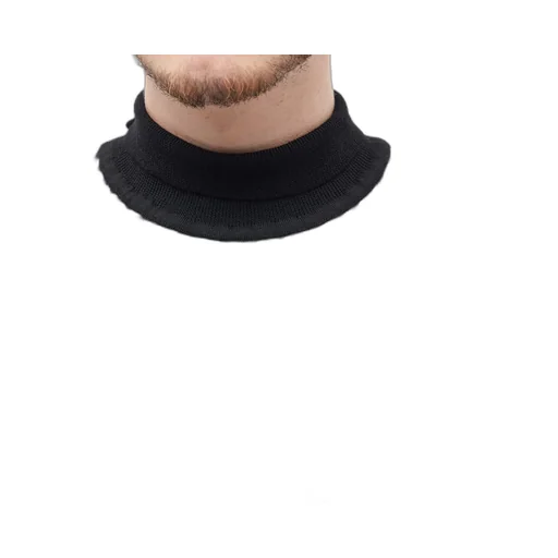 Monogram-Intarsia Knitted Roll-Neck Jumper