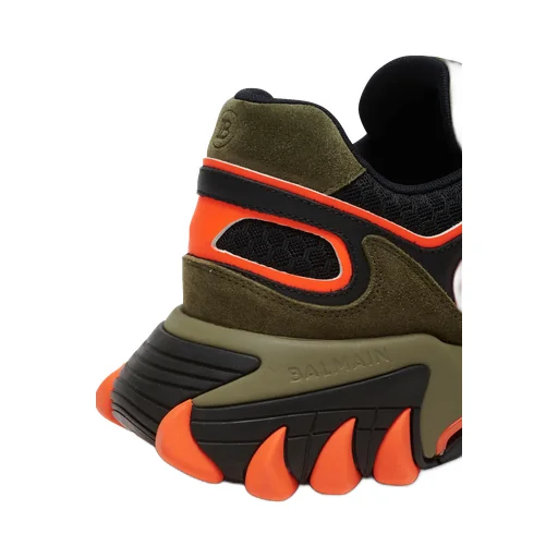 B-East Trainers In Leather And Mesh