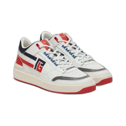 B-Court Mid-Top Leather Trainers