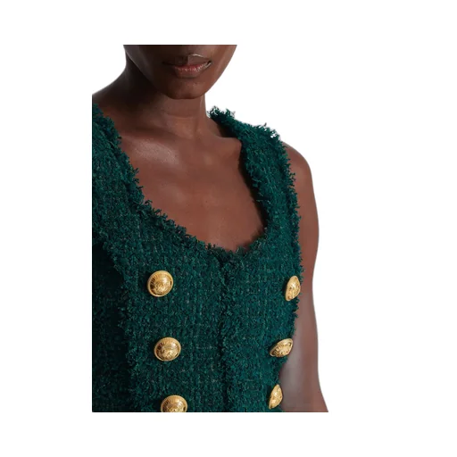 Tweed Crop Top
