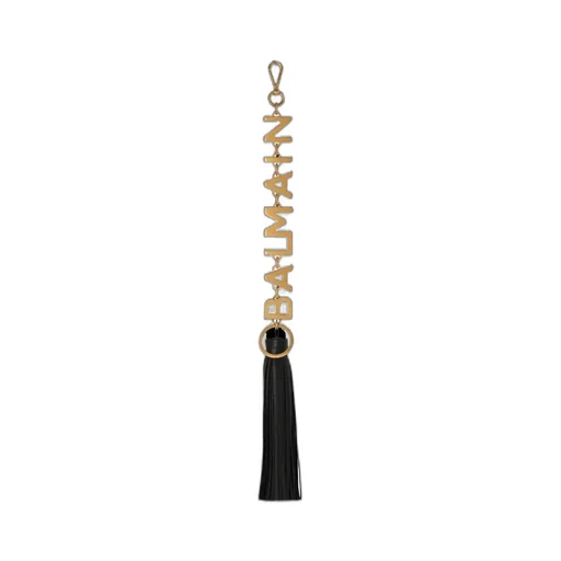 Leather Pompom Charm