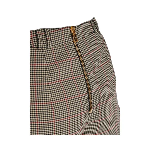 High Waist Button Embellished Shorts