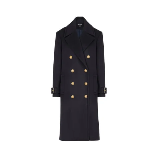 Oversized Double-Breasted Coat