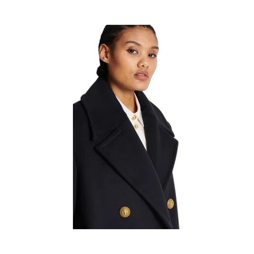 Oversized Double-Breasted Coat