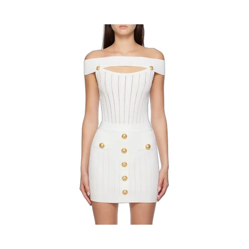 Openwork Knit Body