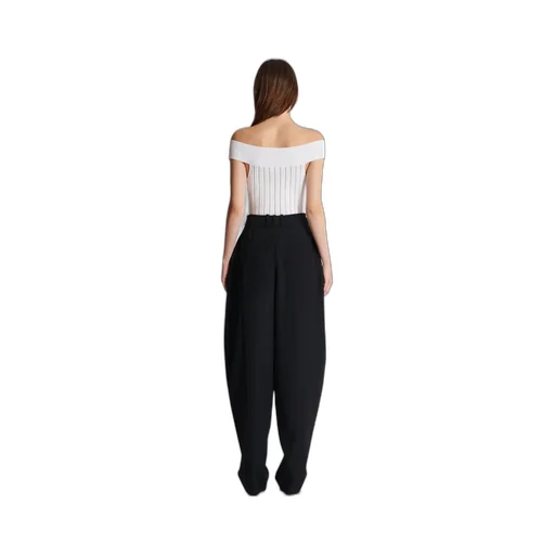 Openwork Knit Body