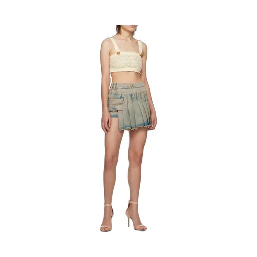 Cropped Tweed Around The Chest