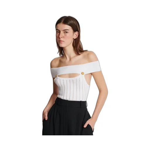 Openwork Knit Body