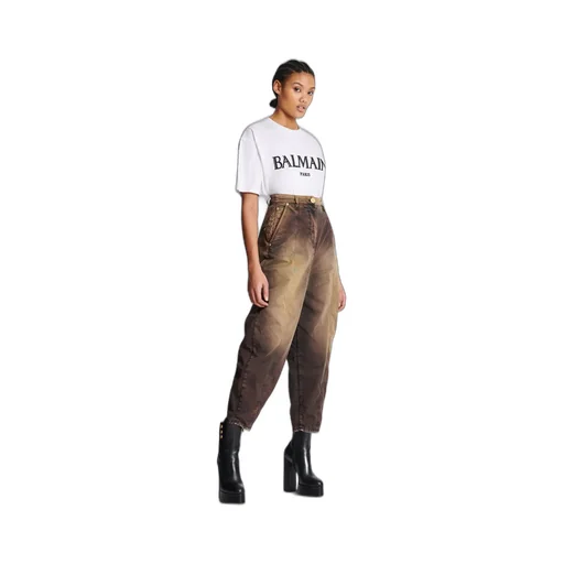 Tie-Dye Baggy Denim Jeans