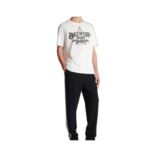 Star Printed Crewneck T-Shirt