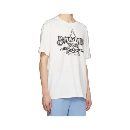 Star Printed Crewneck T-Shirt