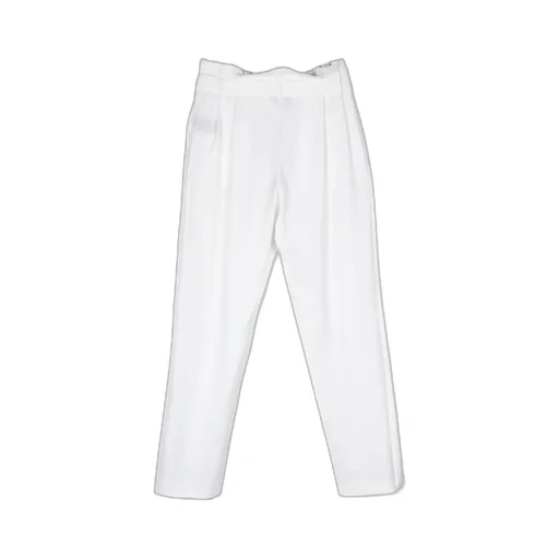 Pleat-Detail Wool Trousers