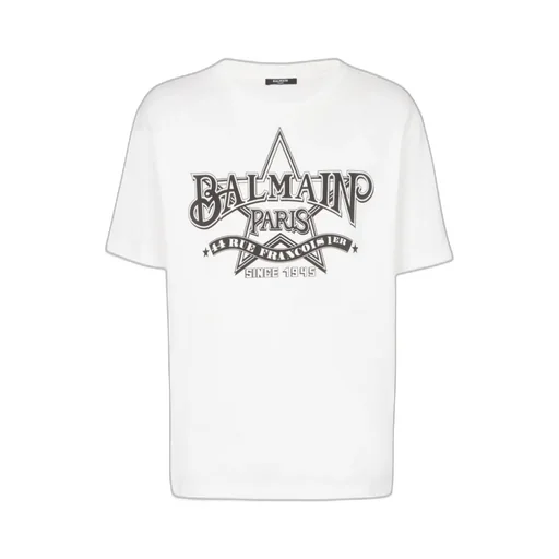 Star Printed Crewneck T-Shirt
