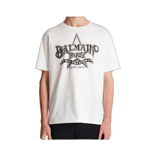 Star Printed Crewneck T-Shirt