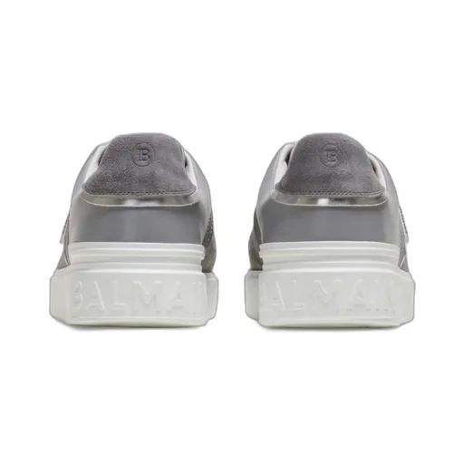 B-Court Trainers In Perforated Monogrammed Leather