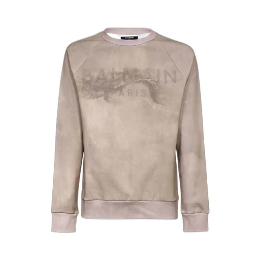 Logo-Print Long-Sleeve Sweatshirt