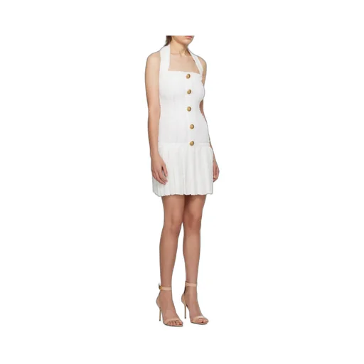 Tweed Halterneck Minidress